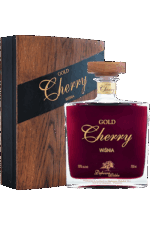 likier cherry 0 7 w drewnianej szkatułce