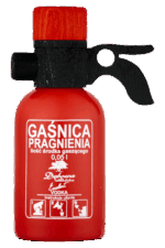 wódka excellent 0 05 w opakowaniu w kształcie gaśnicy pragnienia