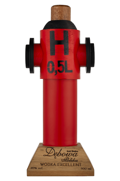 wódka excellent 0 5 w kształcie hydrantu