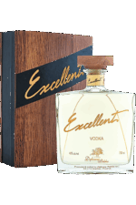 wódka excellent 0 7 w drewnianej szkatułce