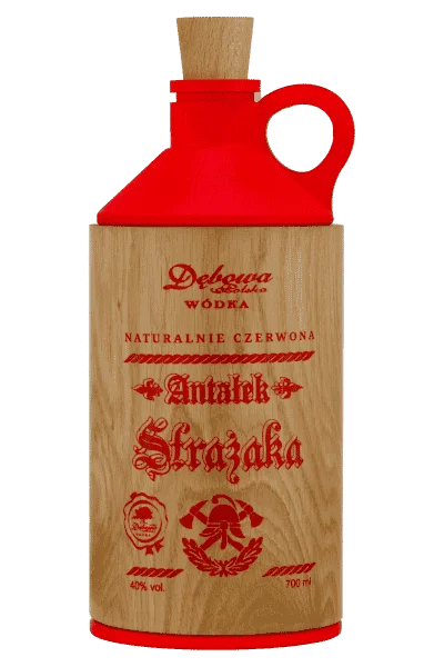 Wódka Dębowa Polska Red Antałek Strażaka 0,7