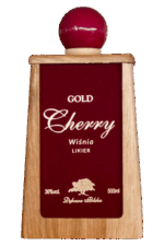 Gold Cherry wiśnia karafka dębowa likier