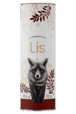 Lis w pięknej, eleganckiej tubie